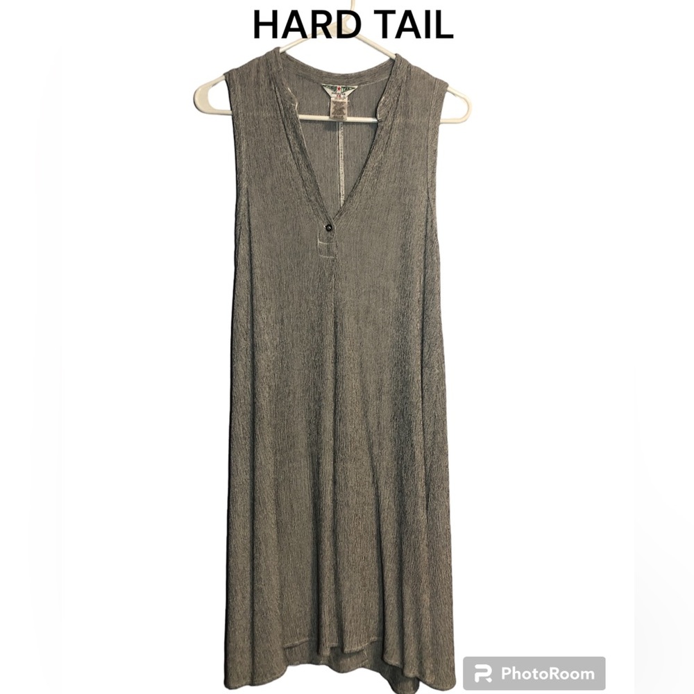 HARD TAIL gray sleeveless dress